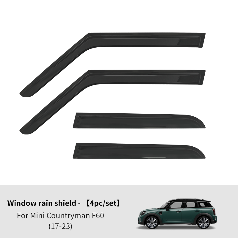 

Оконный козырек для MINI COOPER F55 F65 F60 R60 U25 F54 J05 COUNTRYMAN CLUBMAN Вентиляционное от солнца и дождя Щит Delflector Тент Крышка