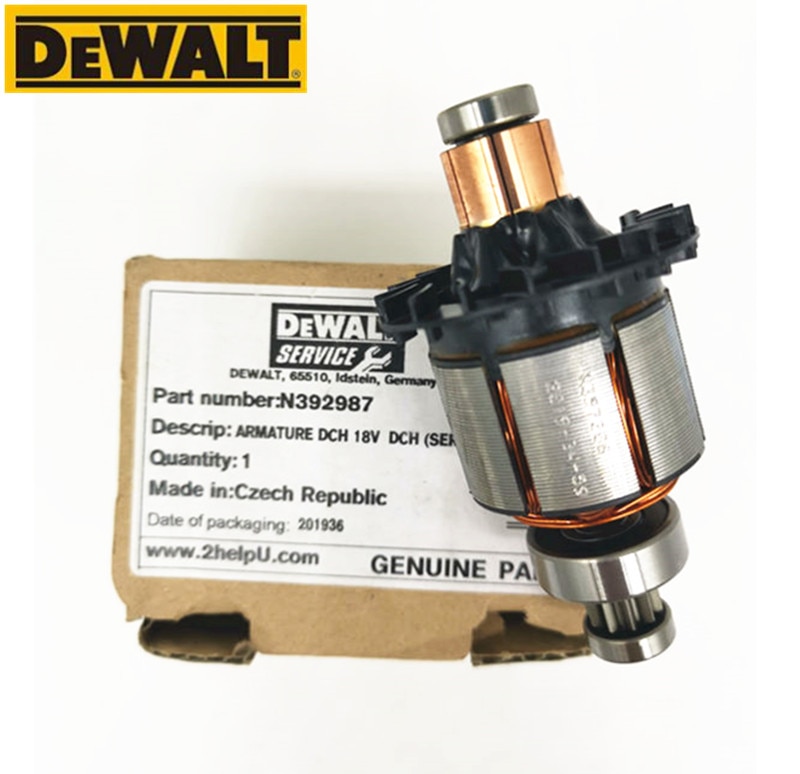 

Якорь Dewalt 18 в 20 в для роторного двигателя N392987 DCH253 DCH254 DCH253M2 DCH254M2 DCH253KN DCH253