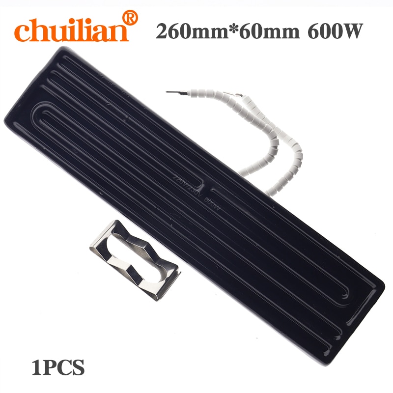 

Инфракрасная керамическая нагревательная пластина Chuilian 240x60mm 600W