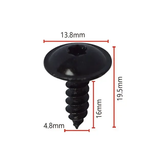 

Для N 90974701 Крышка двигателя, защита от брызг, арка колеса, винт Torx, фиксатор, крепежные зажимы, болт, универсальный для VW Audi Seat