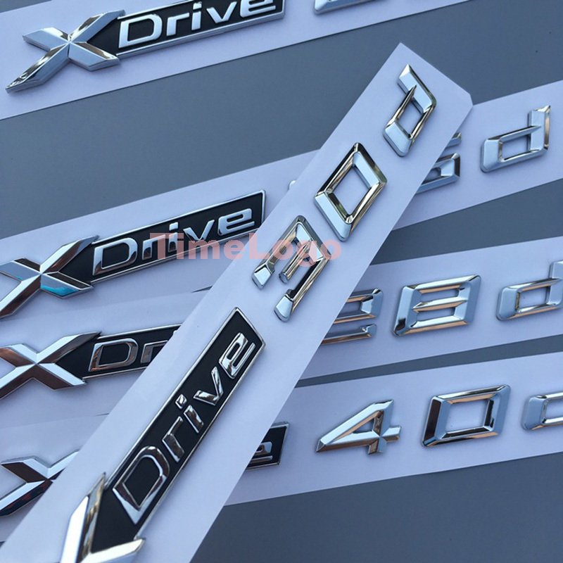 

Наклейка XDrive 18d 20d 28d 30d 35d 40d 48d 50d для BMW X1 X3 X4 X5 X6 X7, 1 шт.