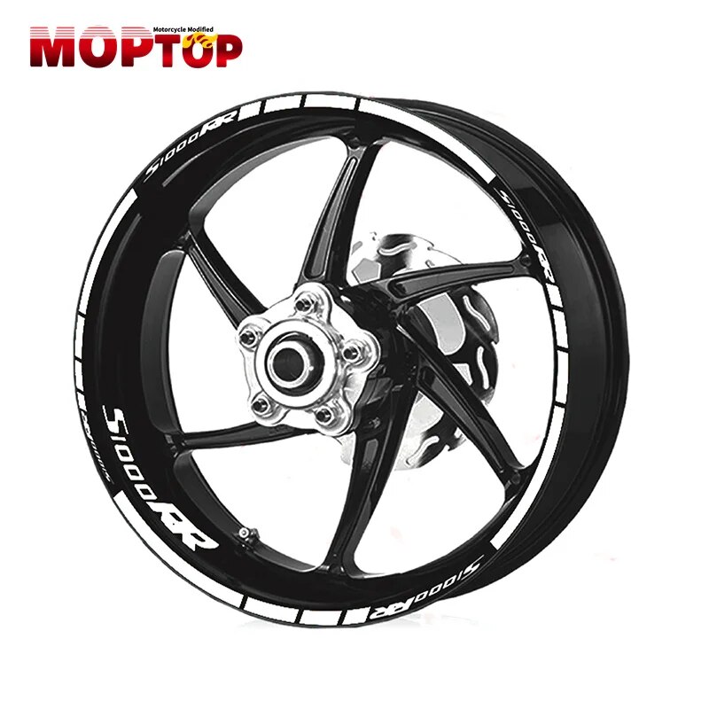 

Для S1000R S1000RR s1000r s1000rr, наклейка на колесо мотоцикла, полосатый тир, наклейки на ступицу, светоотражающий обод, светоотражающие наклейки