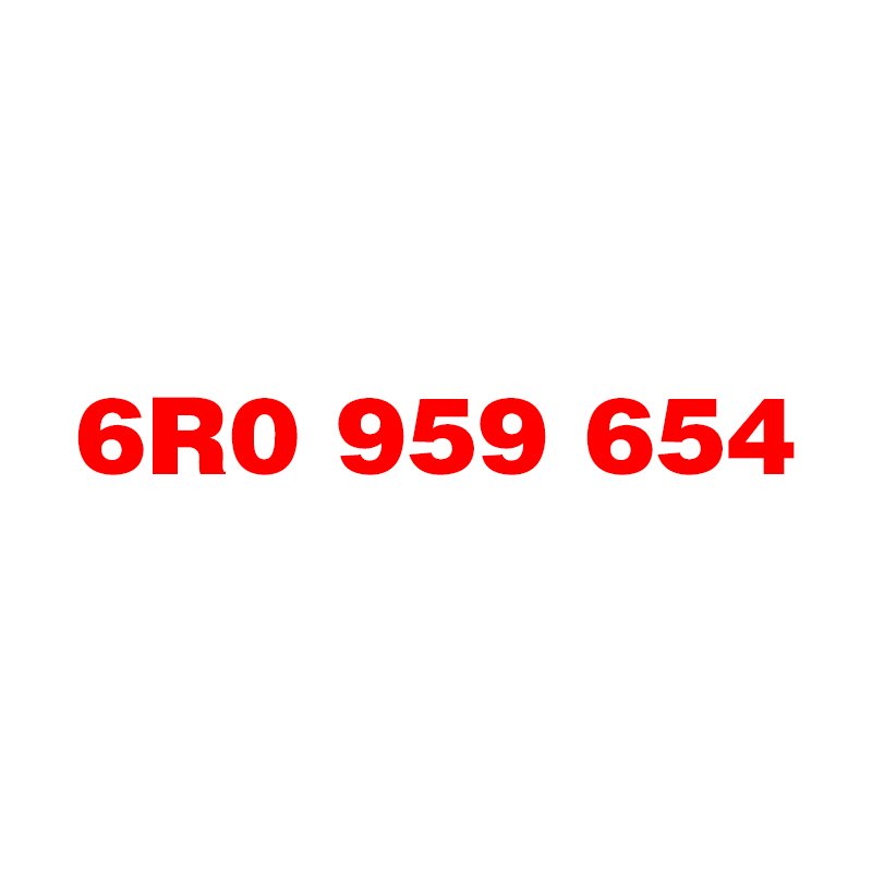 

6R0 959 654 6R0959654 для VW PQ Polo Amarok Campmob Multivan для Skoda RAPI Roomster Fabia Seat Ibiza/ST