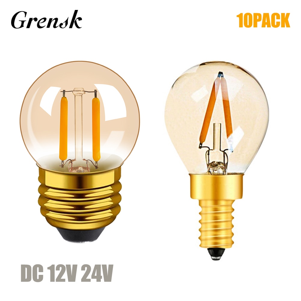 

Греск LED лампочка G40 1 Вт теплый свет E14 E27