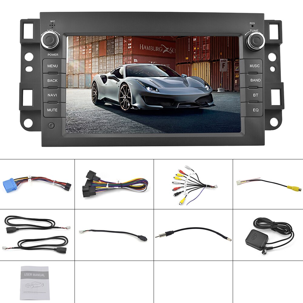 

Автомагнитола Leekooluu, 2 Din, Android, мультимедийный плеер, GPS-навигация, Bluetooth, аудио для Chevrolet Lova Captiva Gentra Aveo Epica