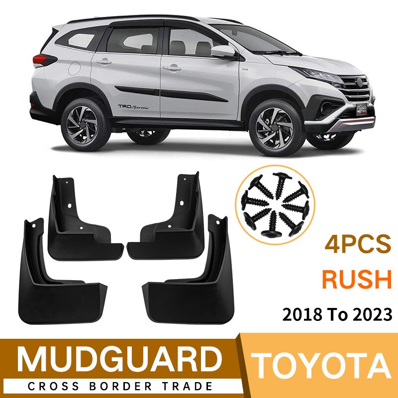 

4 шт., брызговики для TOYOTA RUSH 2018-2023