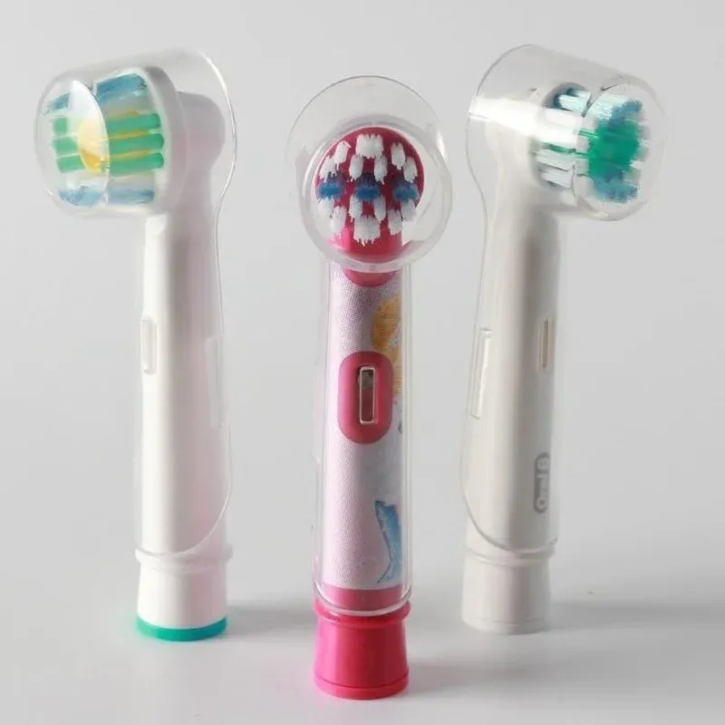 

Прозрачные чехлы для насадок Oral B, 4 шт.