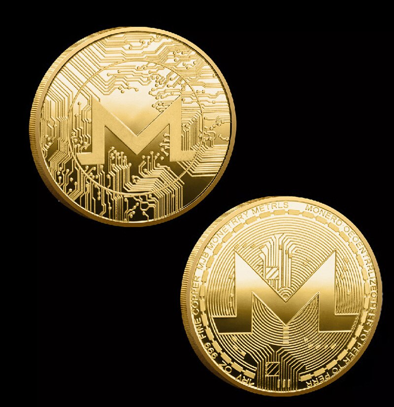 

Физическая монета Monero XMR из металла