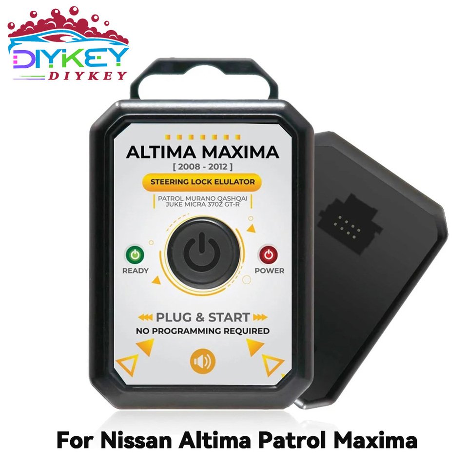 

Эмулятор рулевого блокировки DIYKEY для Nissan Altima патруль Maxima 2008 2009 2010 -2012, программирование без необходимости со звуком блокировки