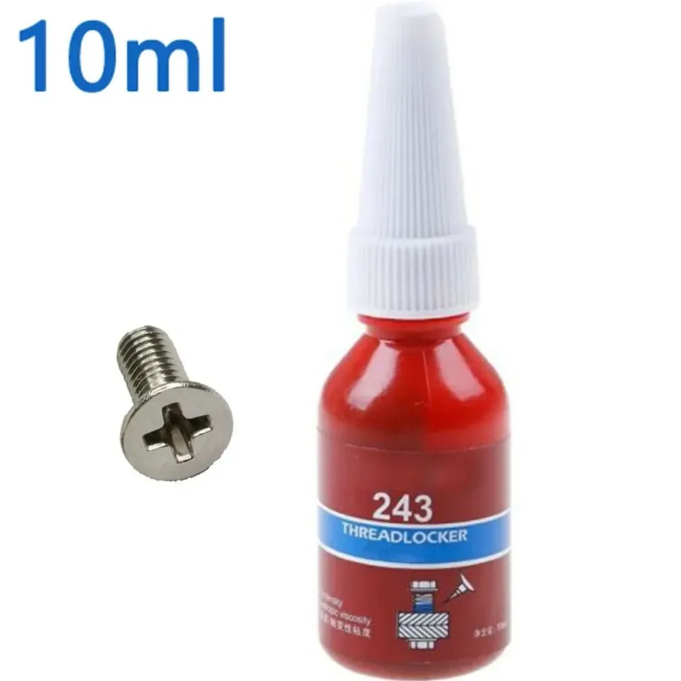 

10 мл фиксатор резьбы Loctite 222 242 243 262 263 271 272 277 290 Винтовой клей Фиксатор резьбы Анаэробный клей