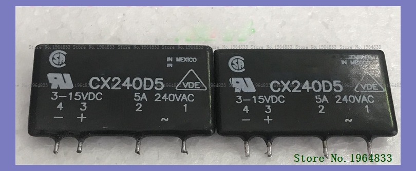 

CX240D5 3-15VDC 5A 240VAC 4