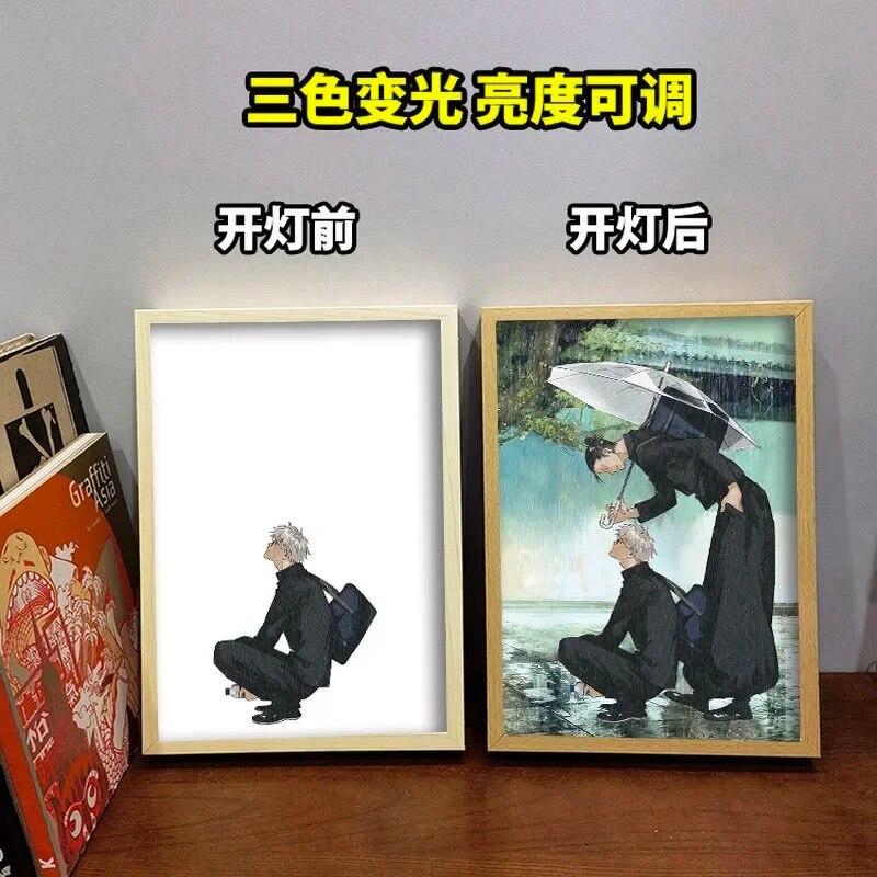 

3D LED ночник Jujutsu Kaisen Satoru Gojo