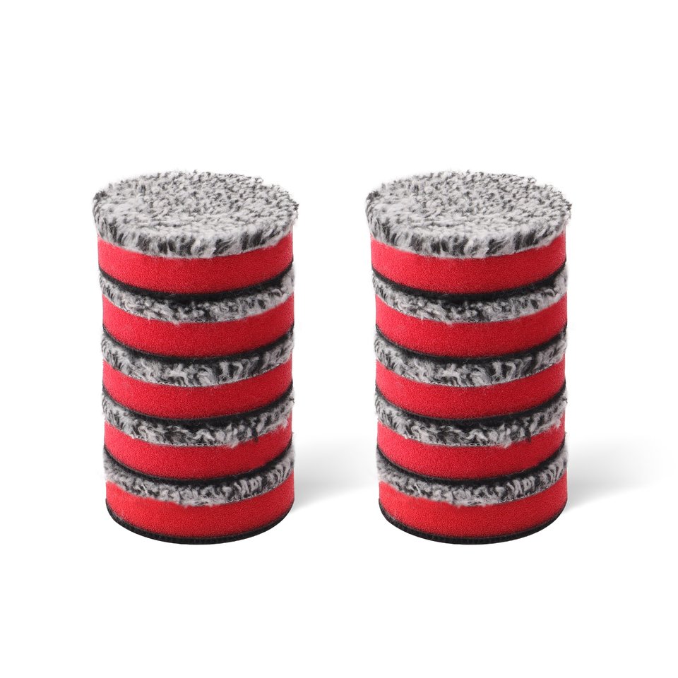 

10 шт., шлифовальные накладки из микрофибры, 1,3/2 дюйма