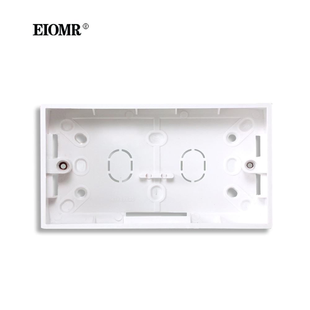 

EIOMR Монтажная коробка для розеток и выключателей белая 146х86х36 мм