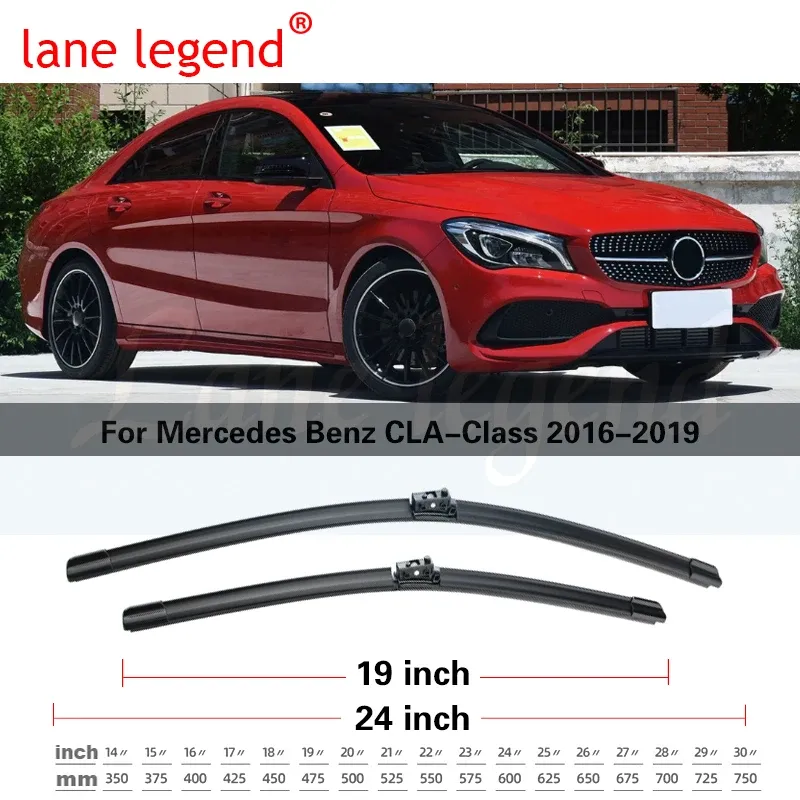 

Автомобильная щетка стеклоочистителя для Mercedes Benz CLA C117 W117 2016 2017 2018 2019, автомобильные аксессуары CLA180 CLA200 CLA220 CLA250 CLA45 AMG