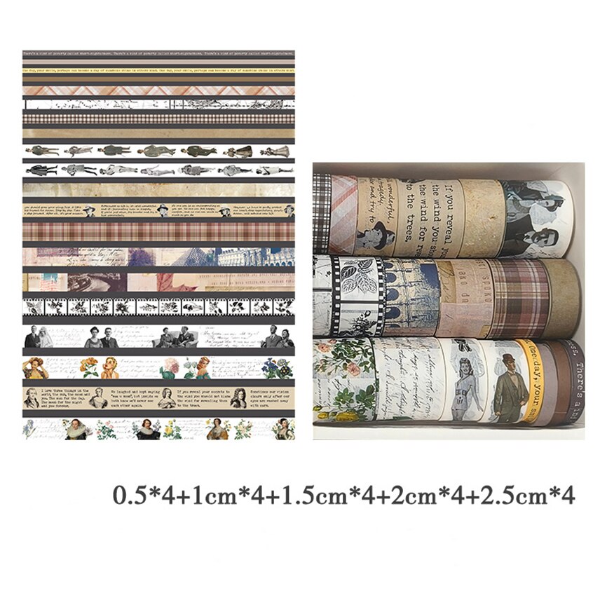 

Washi ленты YHOCYWJ Ретро 20 шт.