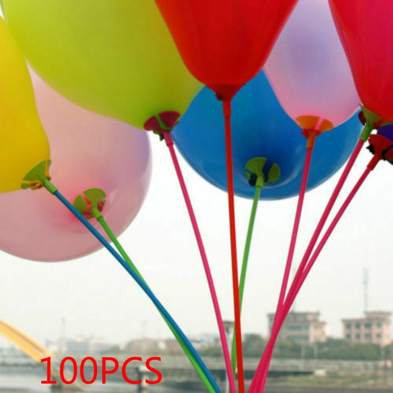 

Палочки для воздушных шаров 28 см пластиковые 100 шт