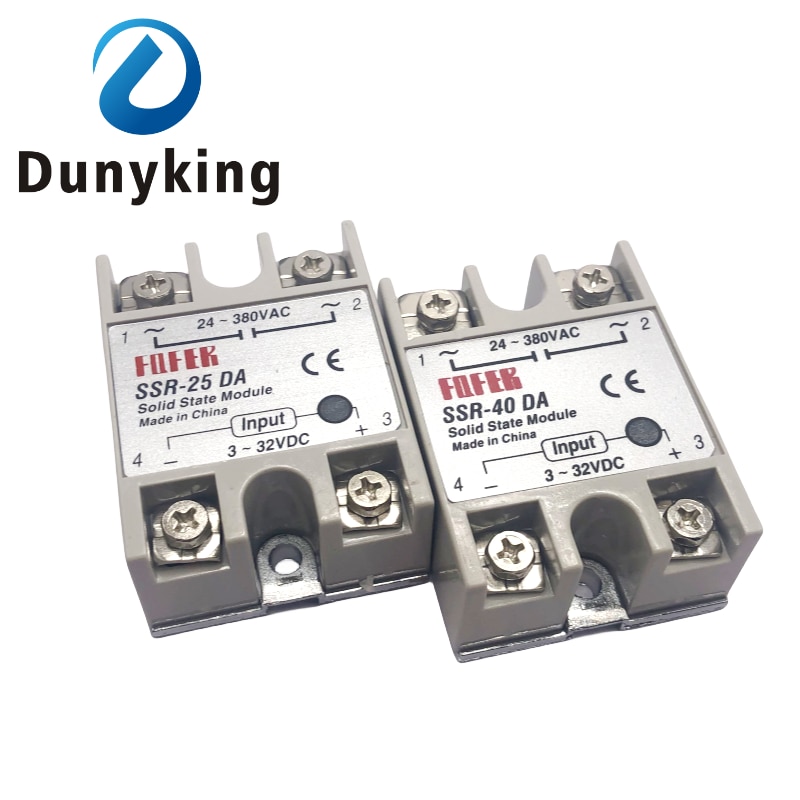 

Реле SSR 10А/25А/40А DC-AC