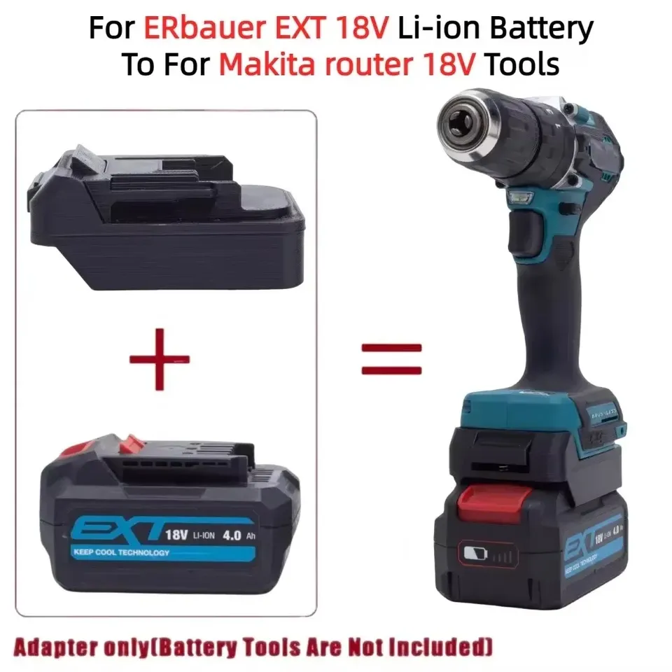 

Адаптер ERbauer EXT 18В к Makita 18В BL