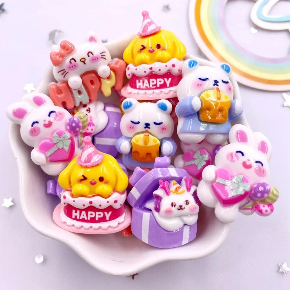 

Набор фигурок из смолы Diy Super Paradise 10 шт.