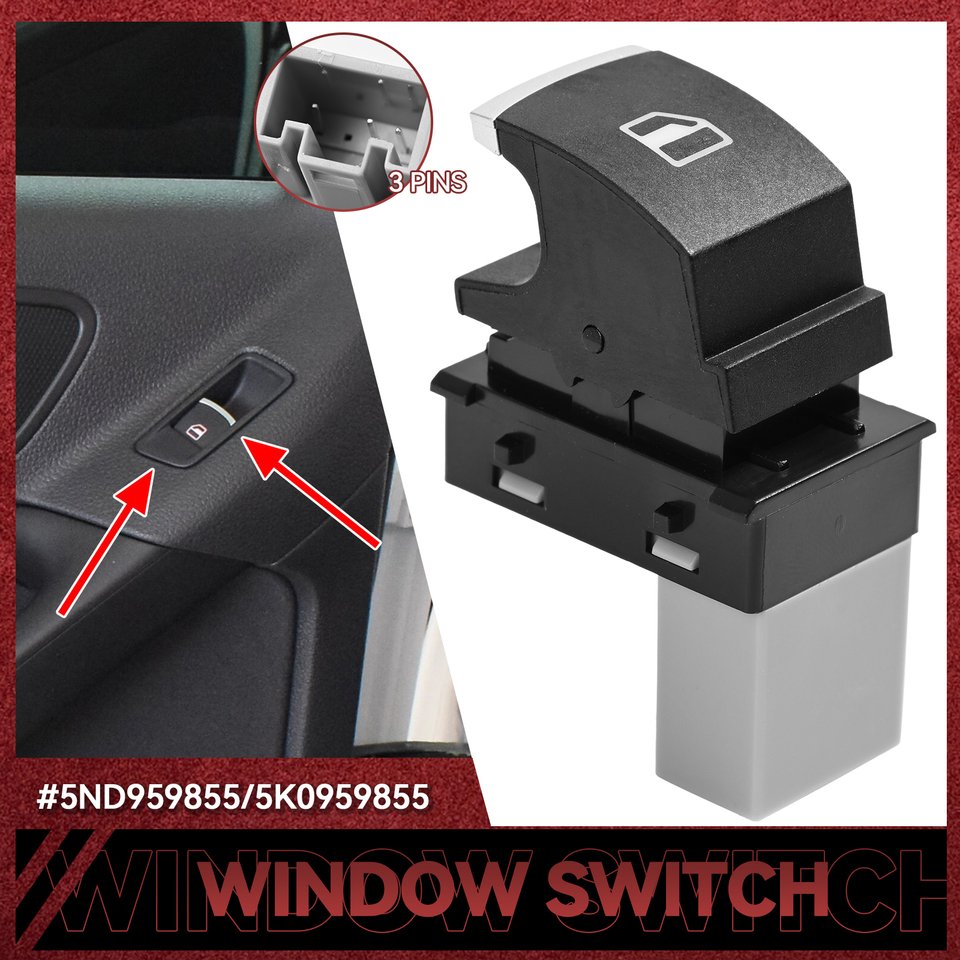 

Кнопка переключения стеклоподъемника для VW Jetta Tiguan Caddy Golf MK5 MK6 Passat Touran Seat MK2 5ND959855 5K0959855 5ND 959 855