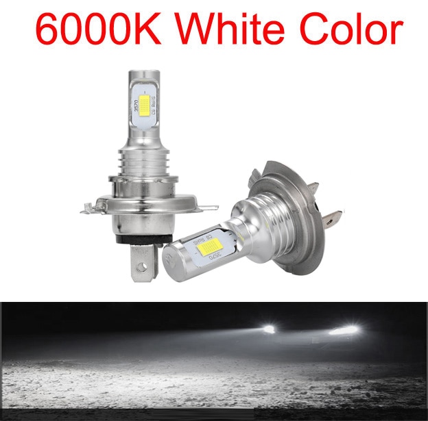

Muxall LED CSP Mini H7 LED Cunbus Автомобильные фары Лампы H4 светодиодные H8 H11 Противотуманные фары HB3 9005 HB4 Ice Blue 8000K 6000K Авто 12V