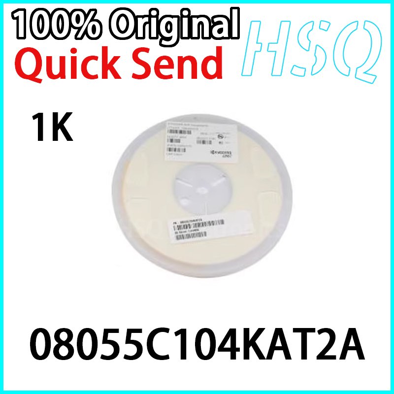

08055C104KAT2A 0805 Совершенно новый оригинальный конденсатор для поверхностного монтажа на складе 1000 шт.