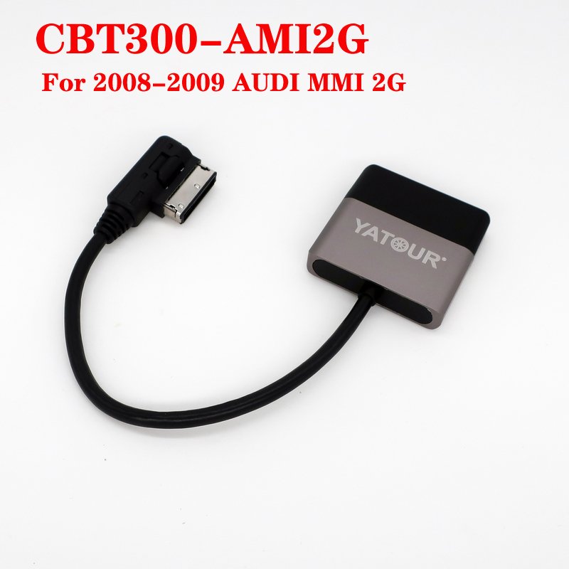 

Комплект Yatour CBT AMI2G Qualcomm Hi-Fi Bluetooth для системы Audi MMI 2G 2004-2009 годов AVRCP, кнопка управления автомобилем Plug and play