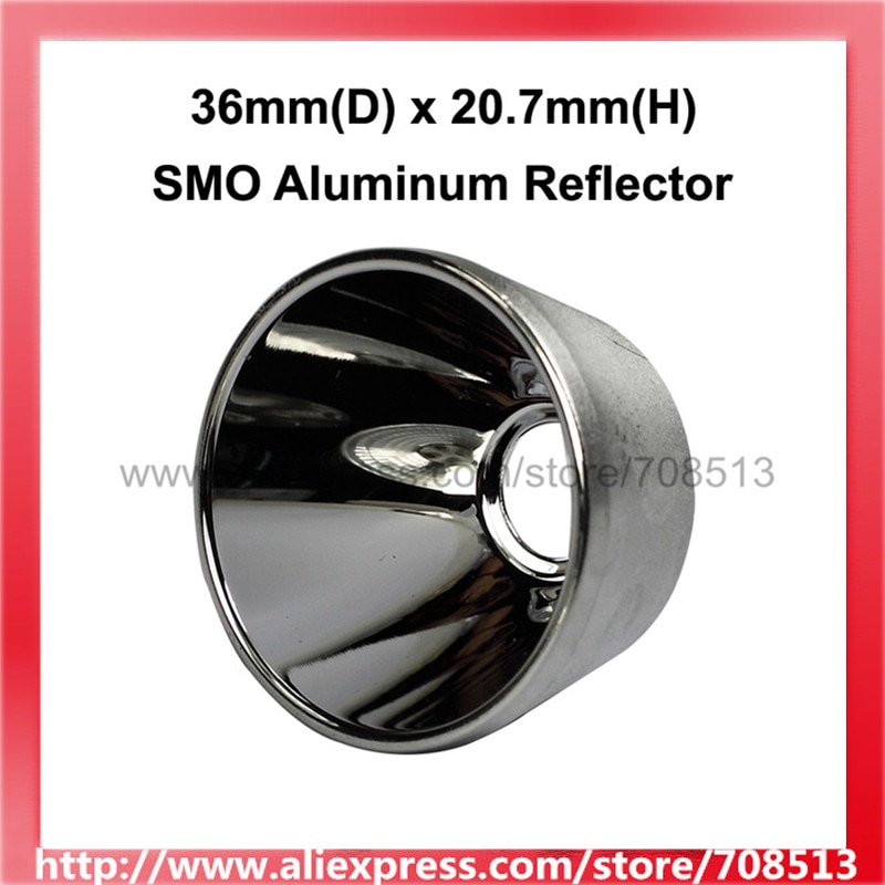 

Алюминиевый отражатель SMO 36 мм (D) x 20,7 мм (H)