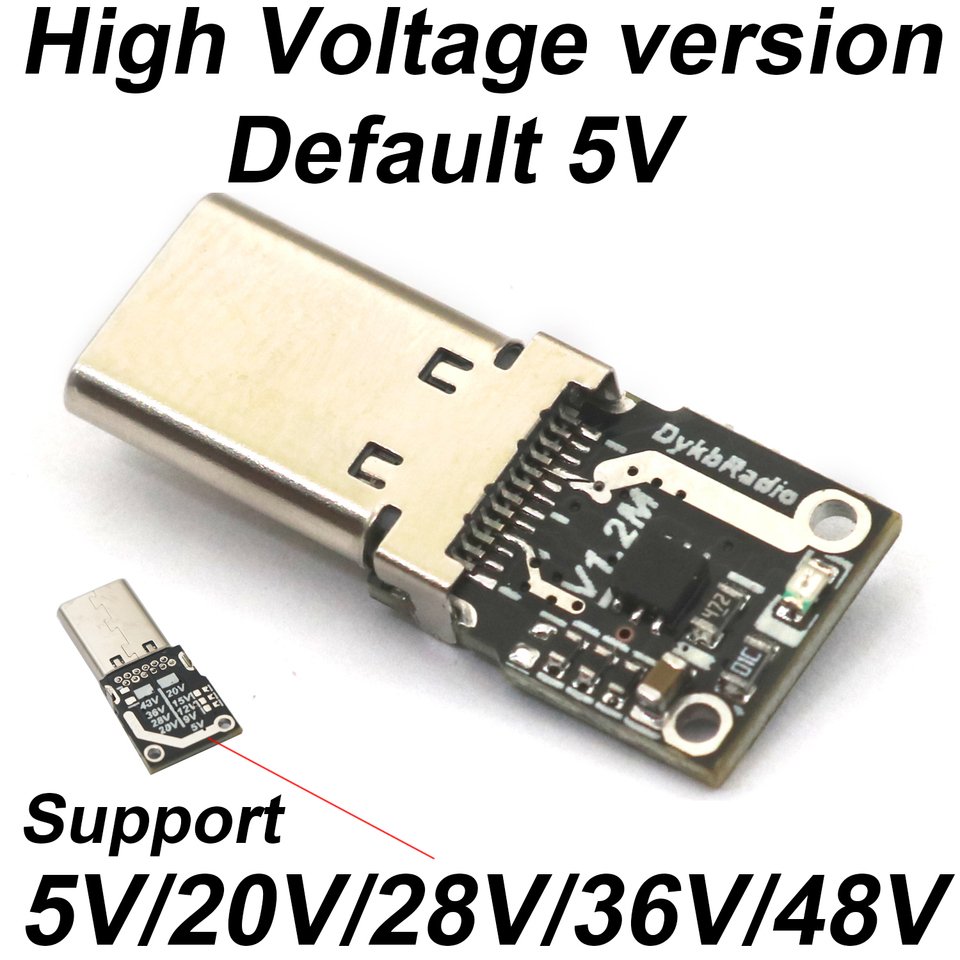 

140W 5A USB TYPE-C QC PD Триггеры напряжения-приманки PD TO DC 5V 9V 12V 15V 20V 28V 48V КАБЕЛЬ Зарядное устройство для быстрой зарядки Блок питания TEST