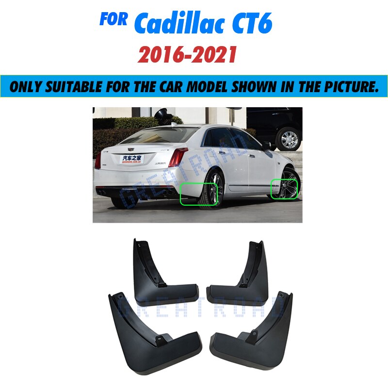 

Брызговики для Cadillac CT6 CT 6 2016-2021 OE, передние брызговики