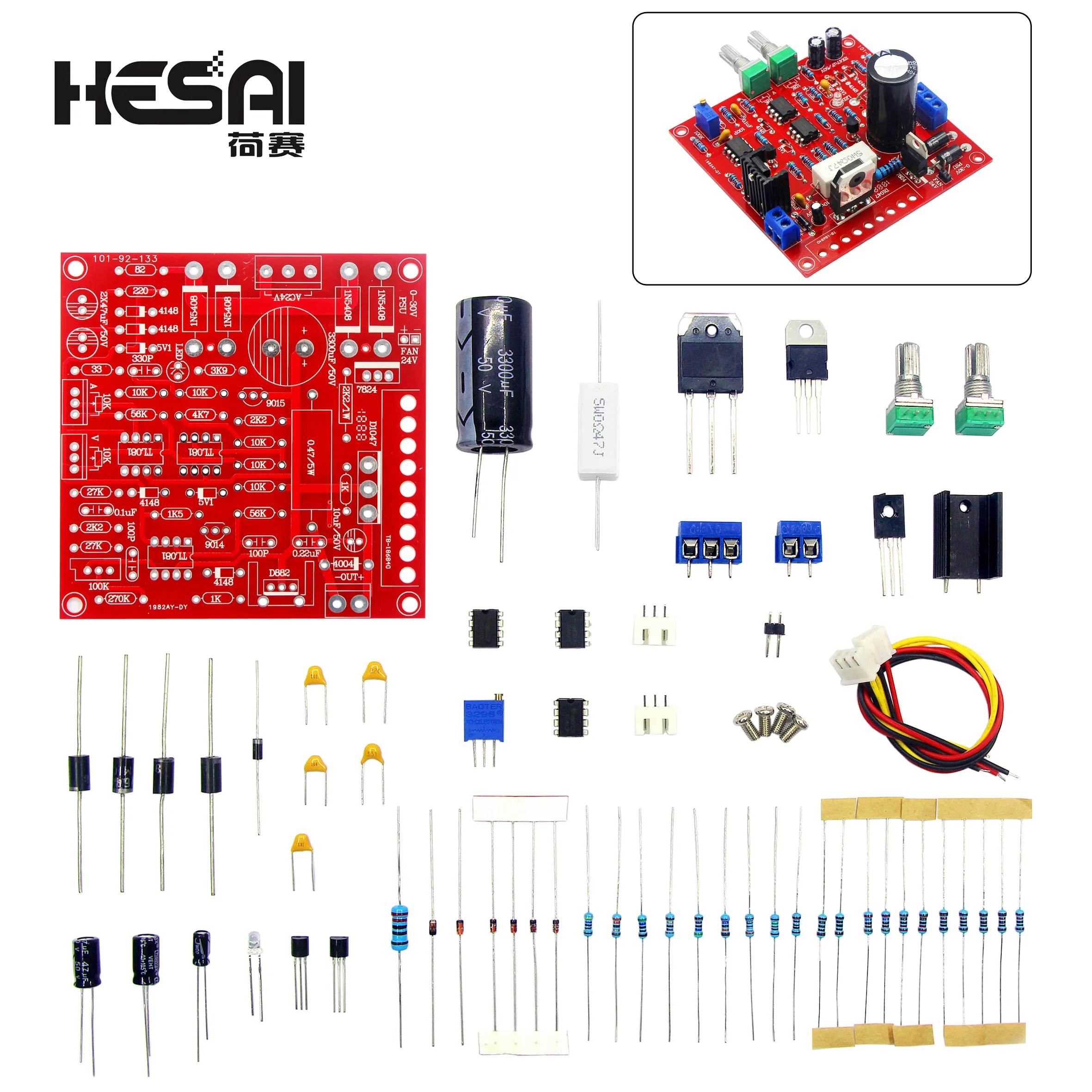 

Регулятор напряжения HESAI 0-30V 2mA-3A