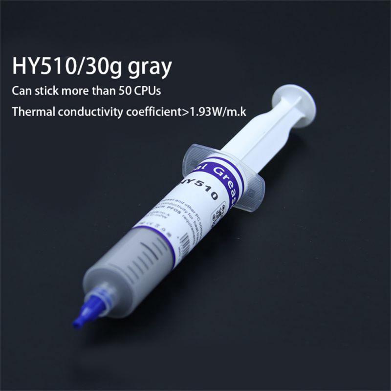 

HY510 30 г термопаста радиатор HY510 термопаста для процессоров процессора радиатор пластырь водяное охлаждение кулаком