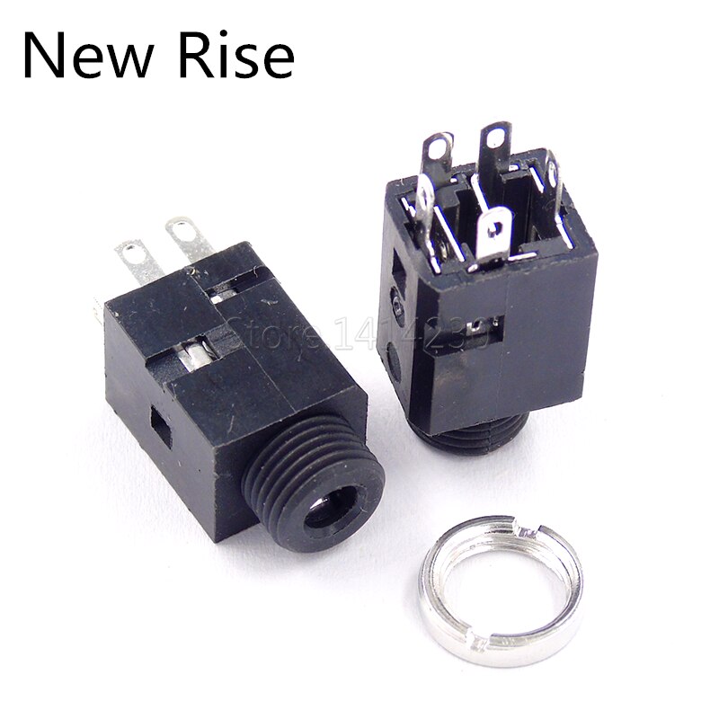 

Розетки New Rise PJ-341 3.5 мм 3/4/5 Pin