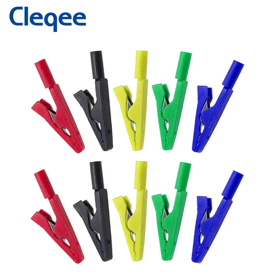

CLEQEE Мини-зажимы «крокодил» 6 цветов