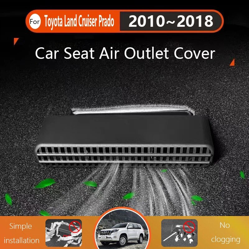 

Крышка воздуховода под сиденье для Toyota Land Cruiser Prado 150 J150 2010 ~ 2018