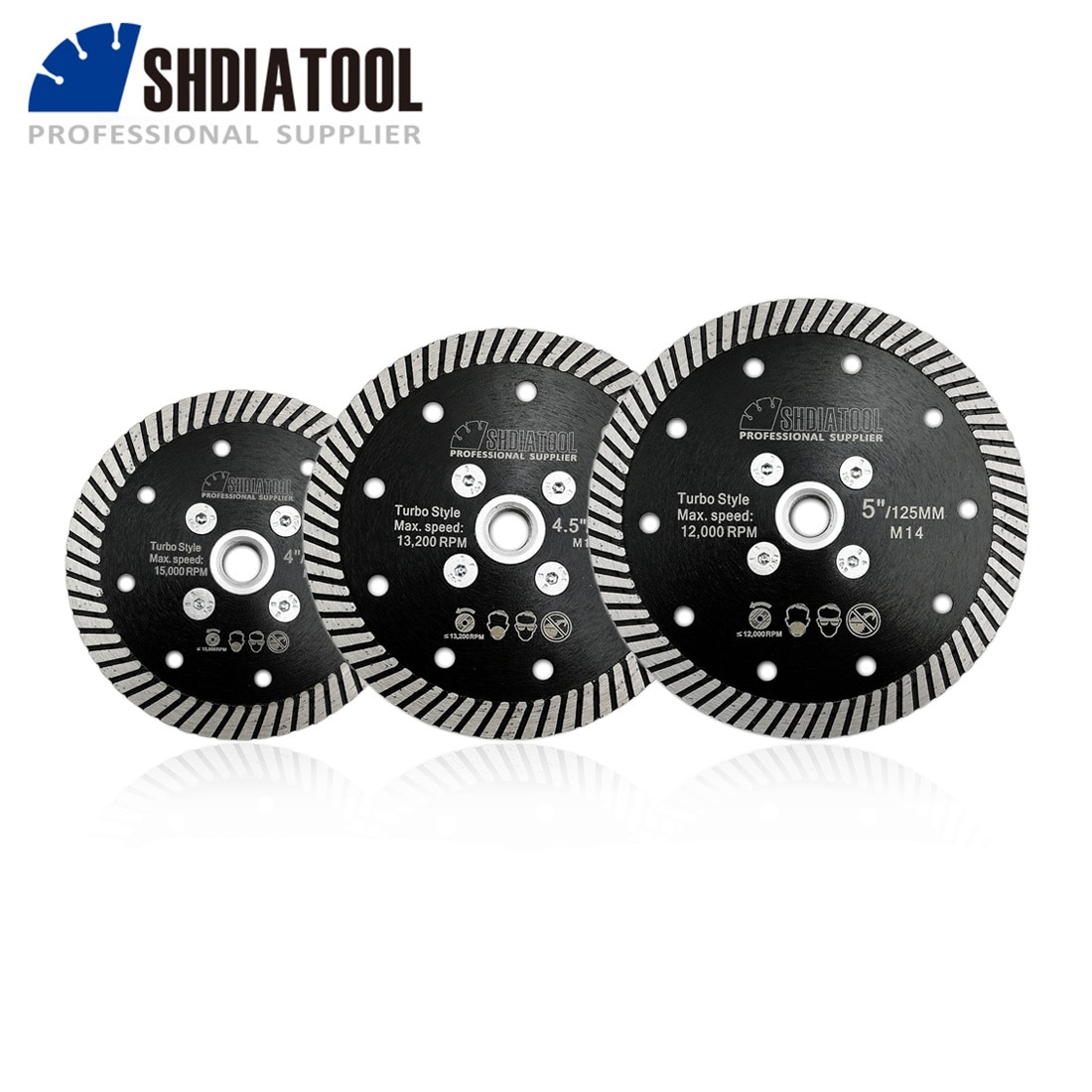 

Алмазный пильный диск SHDIATOOL, диаметр 105/115/125 мм