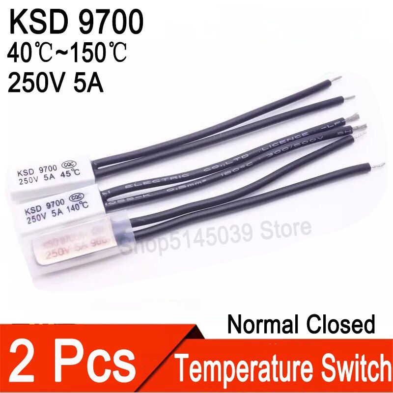 

Термостат переключатель KSD9700 2 шт.