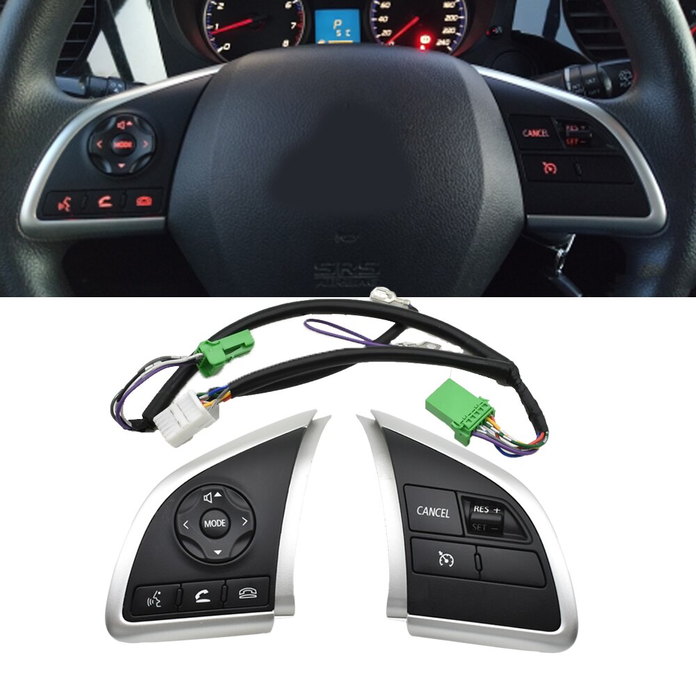 

Кнопка управления звуком на рулевом колесе для Mitsubishi Outlander 3 2014 2015 2016 2017 2018 2019 2020 2021 2022