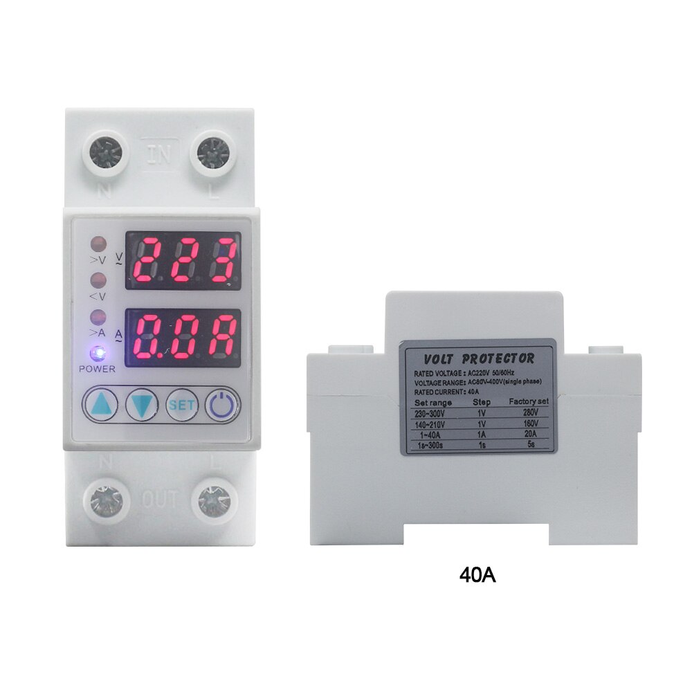 

KETOTEK Вольтметр Амперметр 63A/40A 220V AC