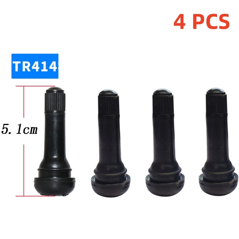 

4 шт., резиновые колпачки для ниппеля шины TR414 / TR413 / TR412