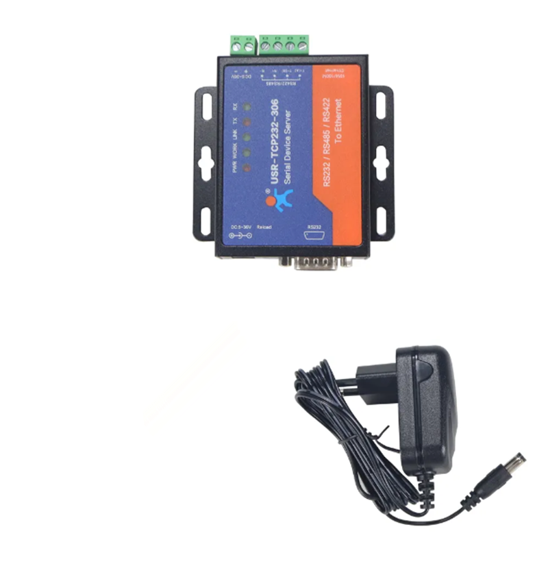 

USR-TCP232-306 конвертер RS232/RS485/RS422 в Ethernet