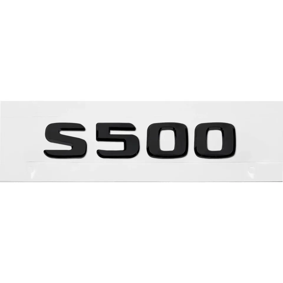 

Значок с логотипом заднего багажника из АБС-пластика S320L S350 S500, наклейка с эмблемой для Mercedes Benz S Class W126 W140 W220 W221 W222
