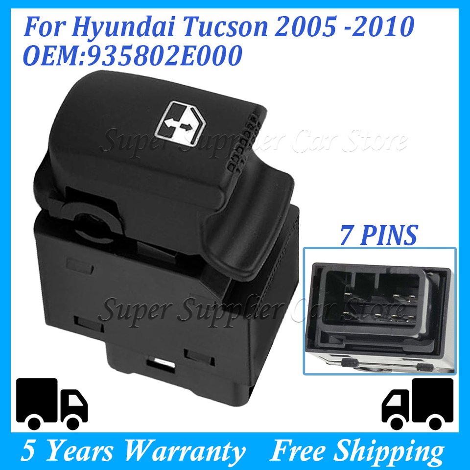 

Кнопка управления стеклоподъемником для Hyundai Tucson 2005 2006 2007 2008 2009 2010 935802E000