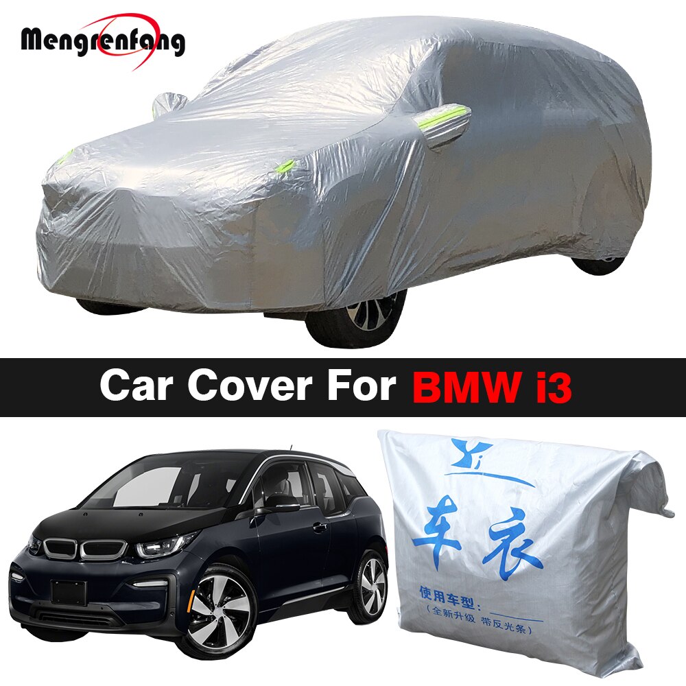 

Полный автомобильный чехол для BMW i3 2013-2022, уличный автомобильный летний козырек от солнца с защитой от УФ-лучей, защита от снега и дождя, пылезащитный чехол