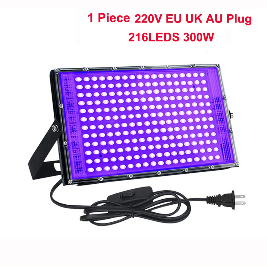 

Thrisdar 300W чёрная УФ-лампа для отверждения 216 LED