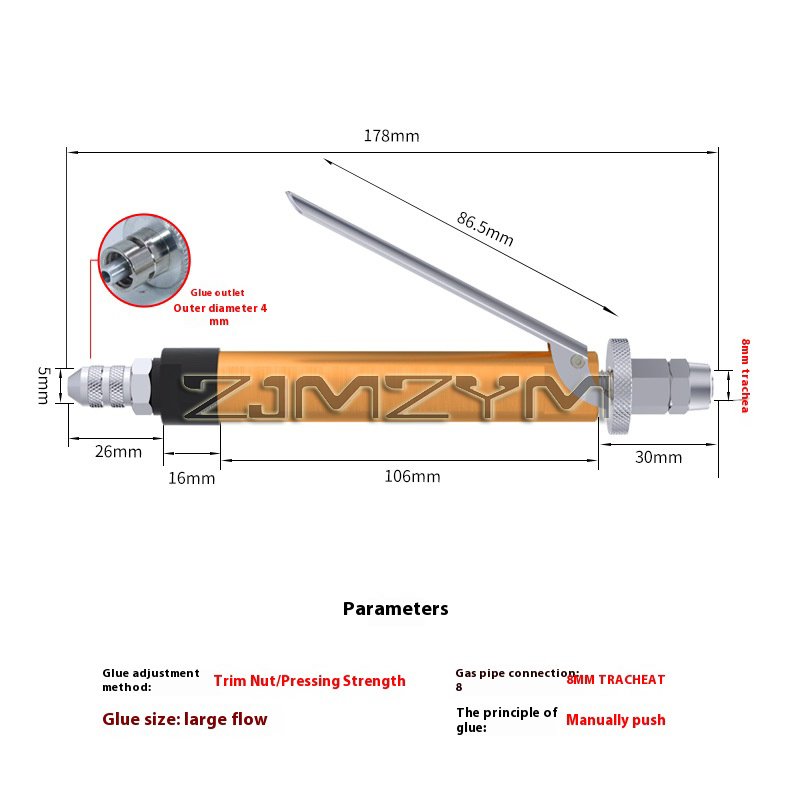 

Однокомпонентный дозирующий клапан ZJMZYM LC6260