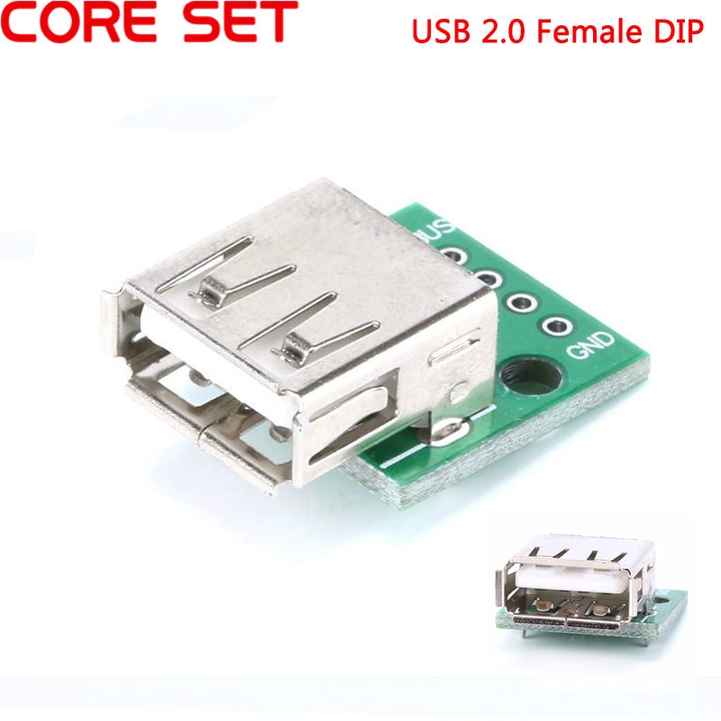 

10 шт./1 шт., адаптер USB типа А для Arduino