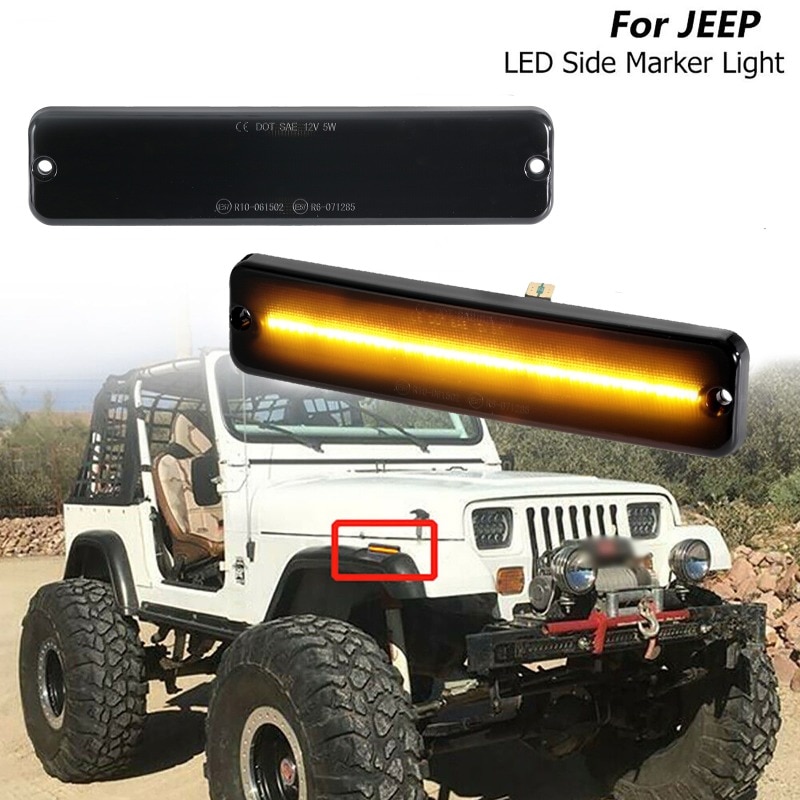 

Фонарь для переднего бампера Jeep Wrangler YJ 1987-1995