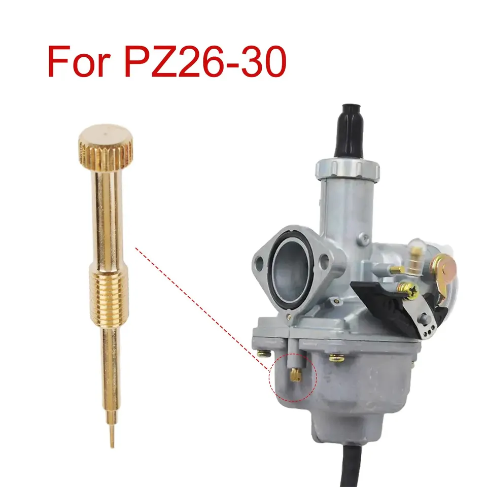 

Винт воздушный для карбюратора Keihin PZ26 PZ27 PZ30, запчасти для мотоциклов, коэффициент воздушного топлива, металлический смешанный винт